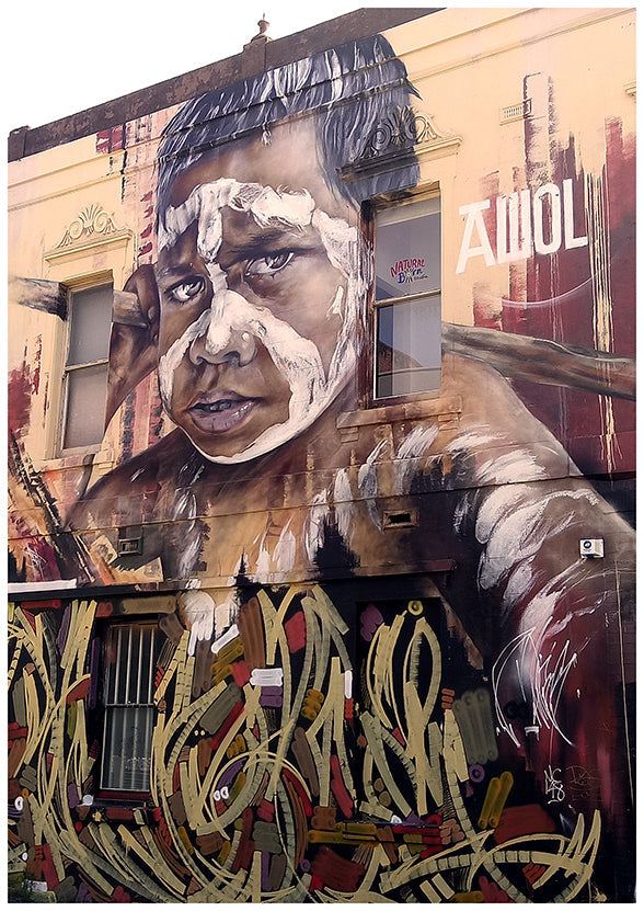 Indigenous boy Poster