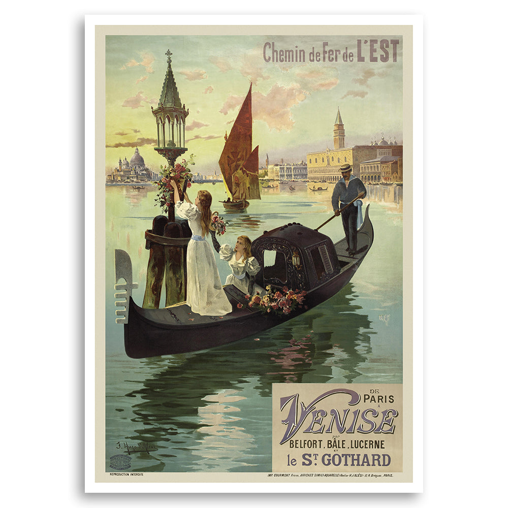 Chemin de Fer de LEST -De Paris a Venise