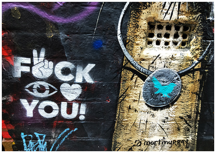 Blue Bird F you Poster