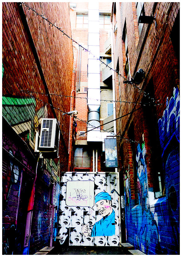 Croft Lane Melbourne Poster