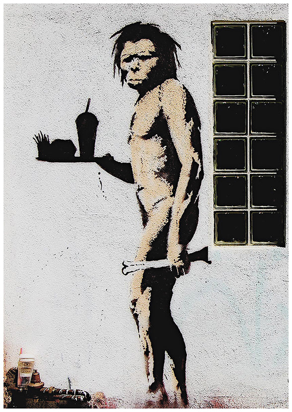 Banksy MacApe Poster