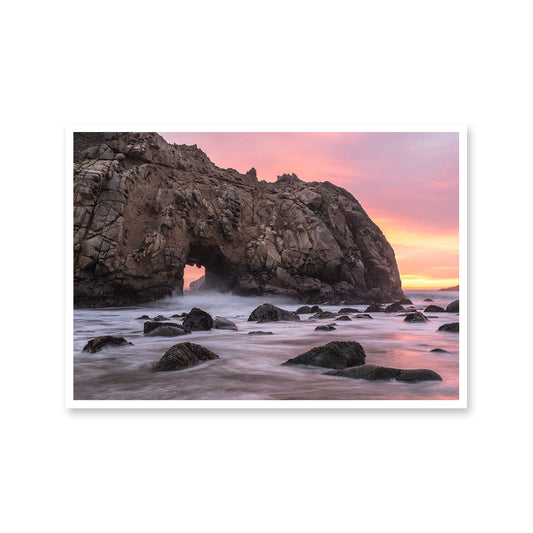 Sunset Water Rocks