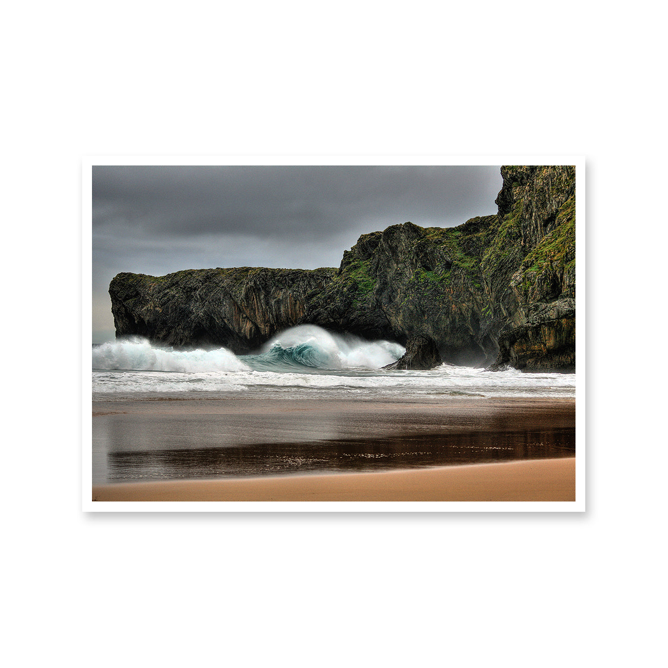Rolling Wave and Coastline