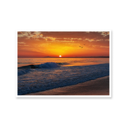 Sunset by the Ocean