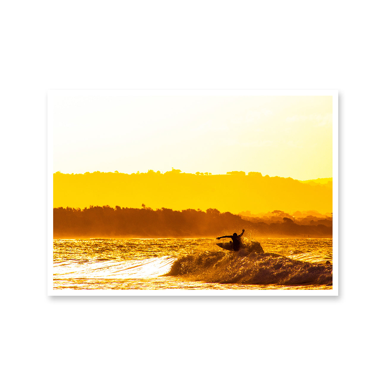 Surf at Sunset