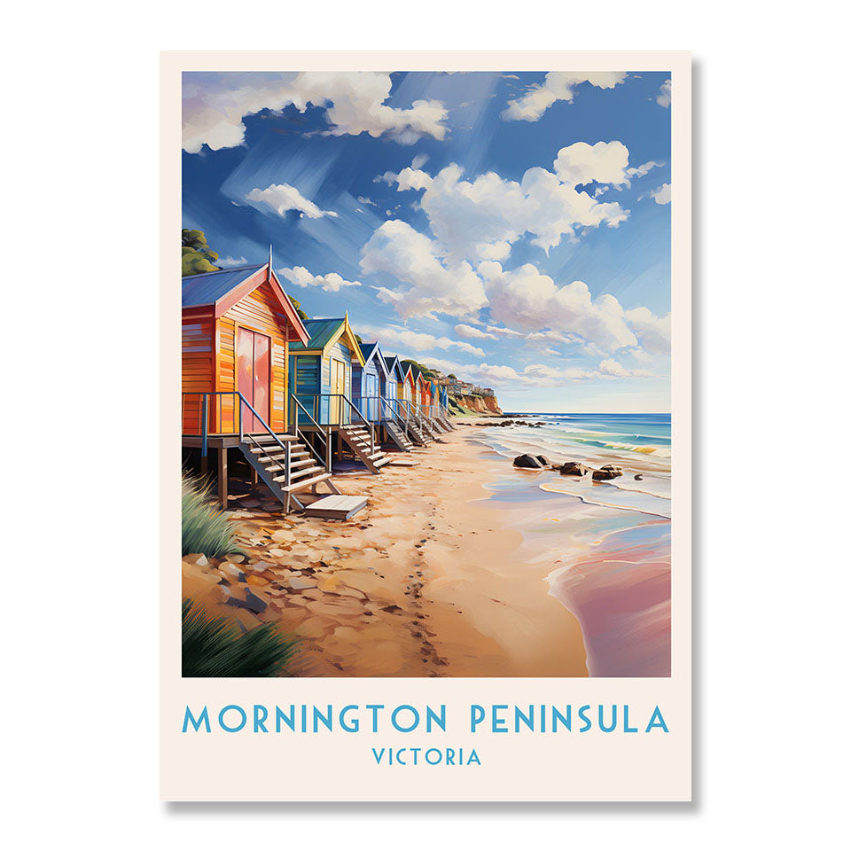 Mornington Peninsula Modern Travel Poster