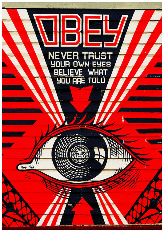 Never Trust Your Own Eyes Poster