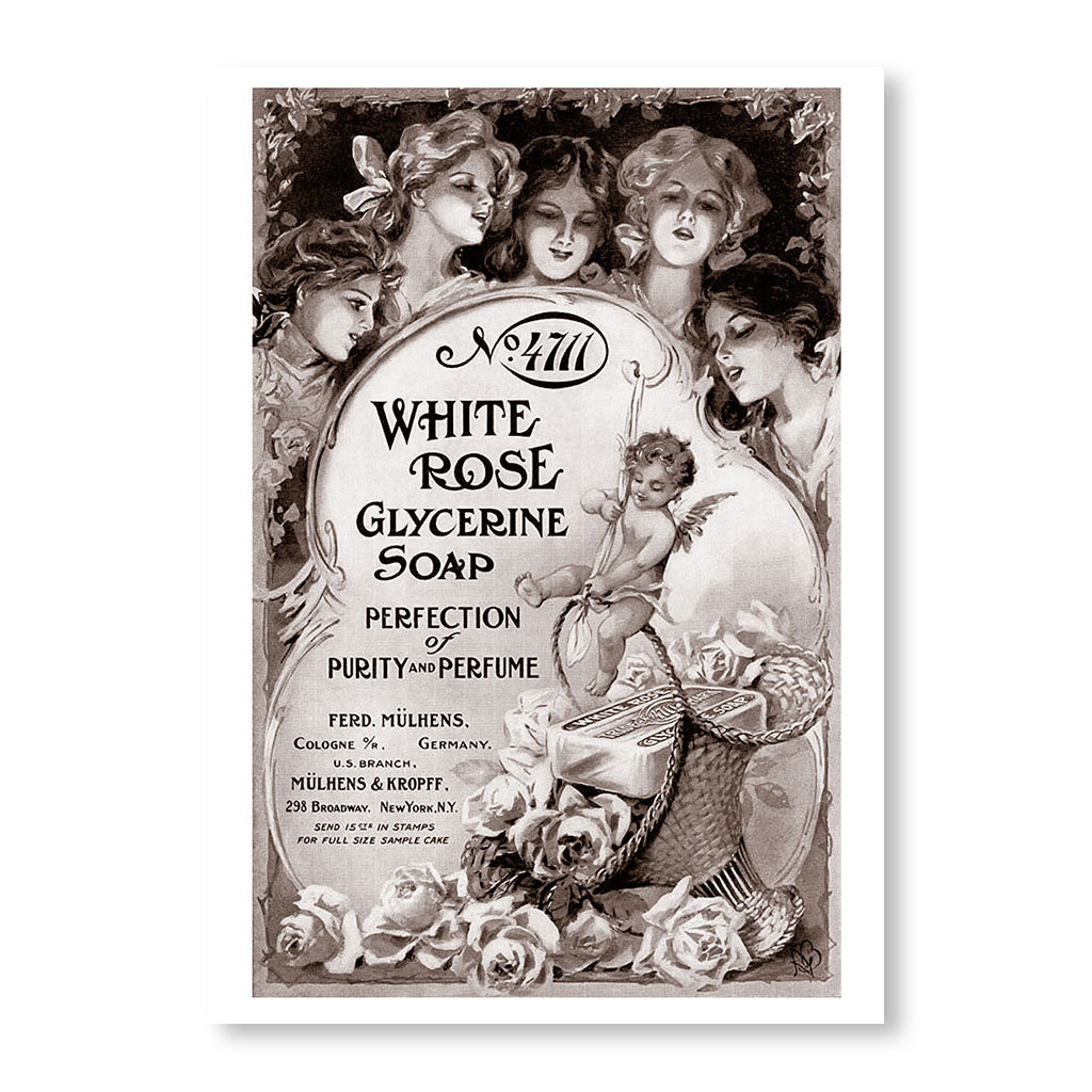 White Rose Glycerine Soap