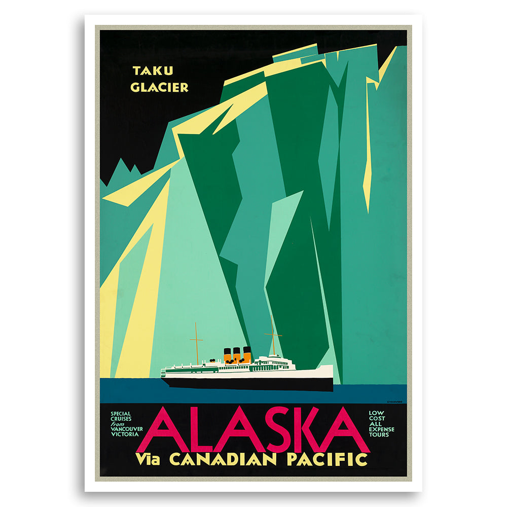 Taku Glacier - Alaska via Canadian Pacific