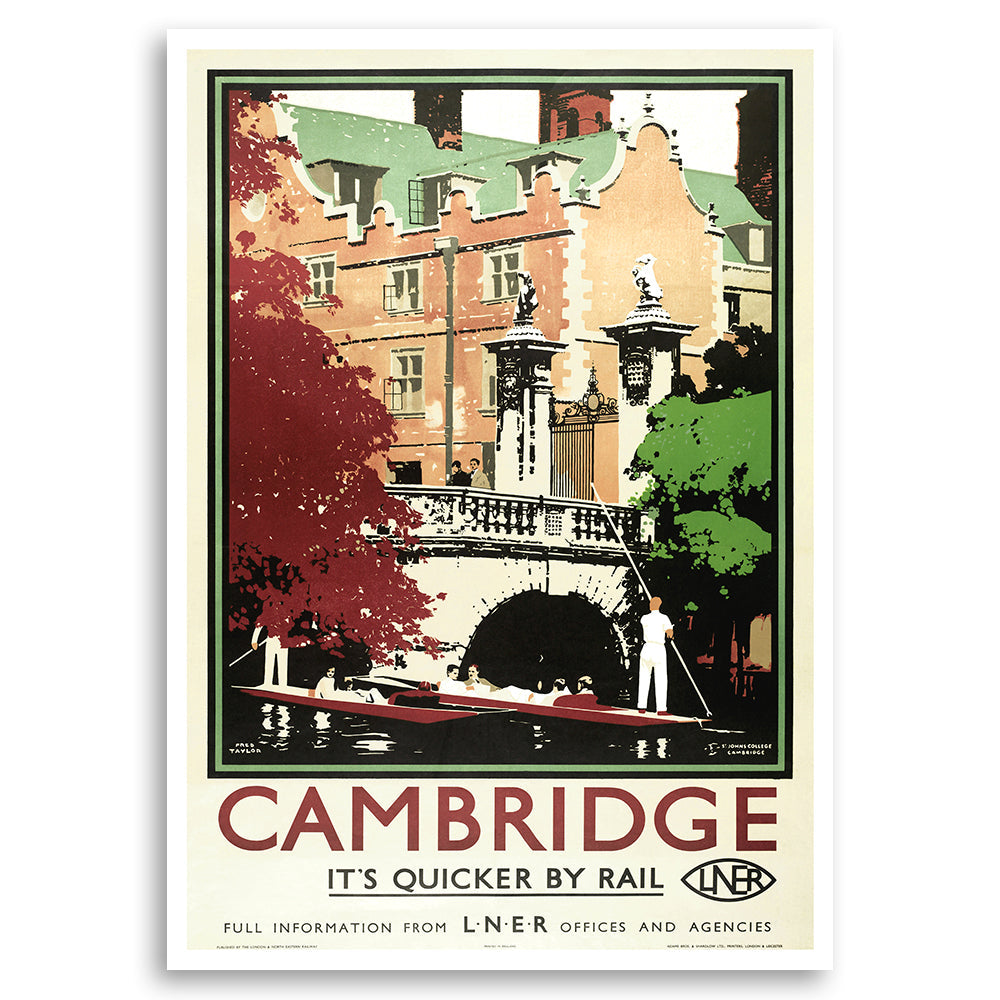 Cambridge - Quicker by Rail