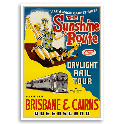 The Sunshine Route - Daylight Rail Tours between Brisbane and Cairns