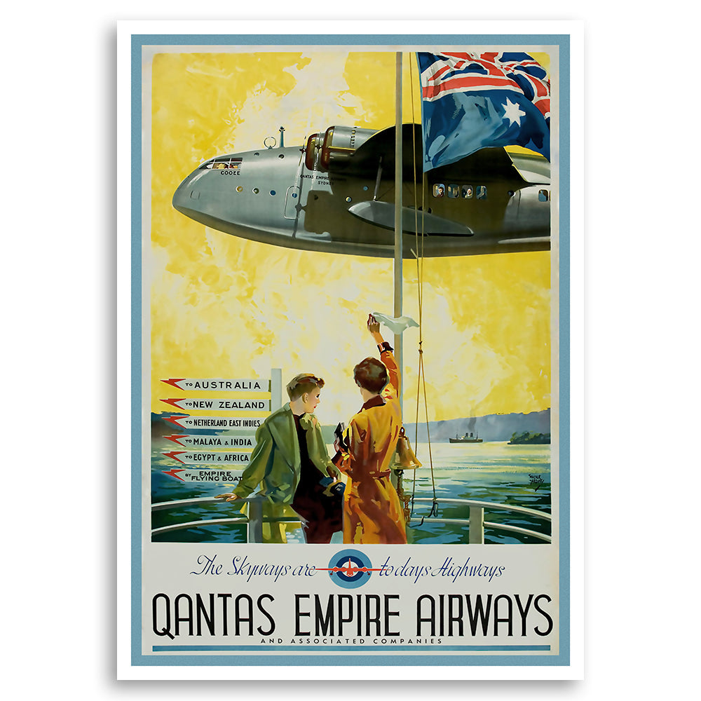 The Skyways are todays Highways - QANTAS Empire Airways