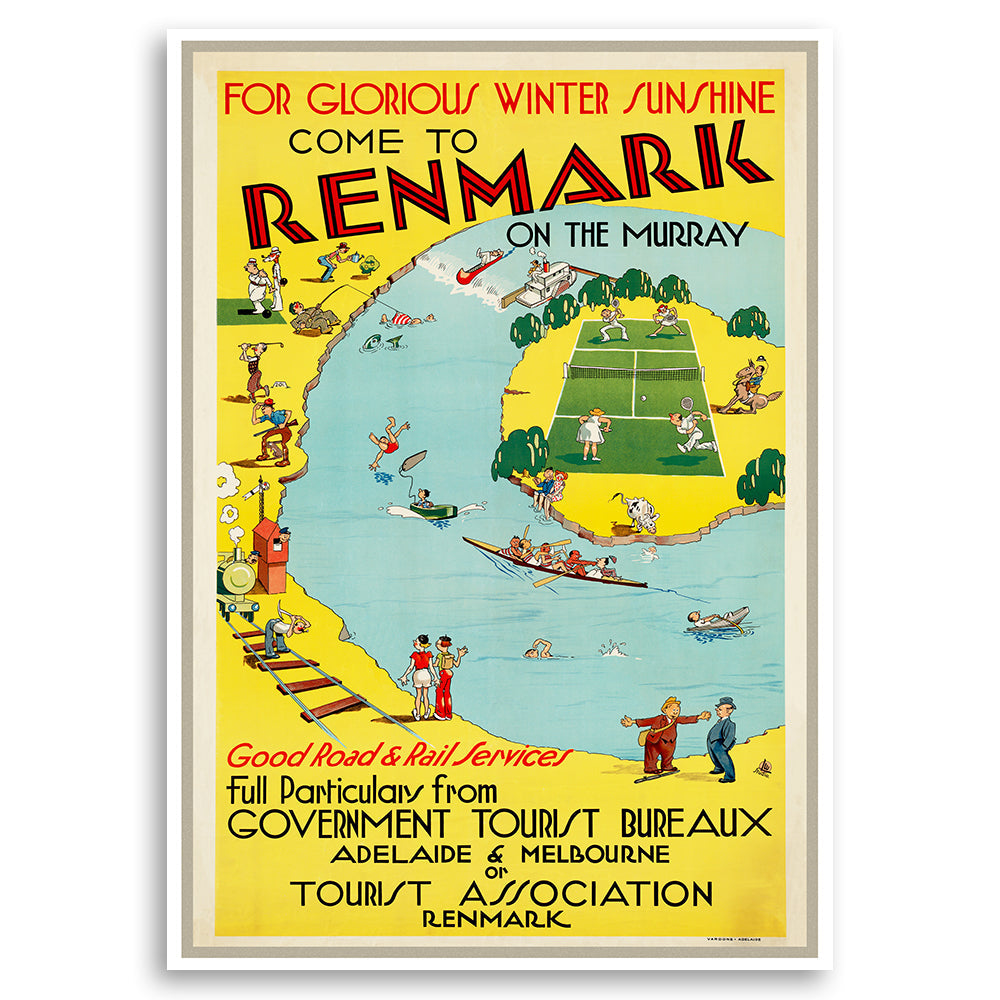 For Glorious Winter Sunshine come to Renmark on the Murray