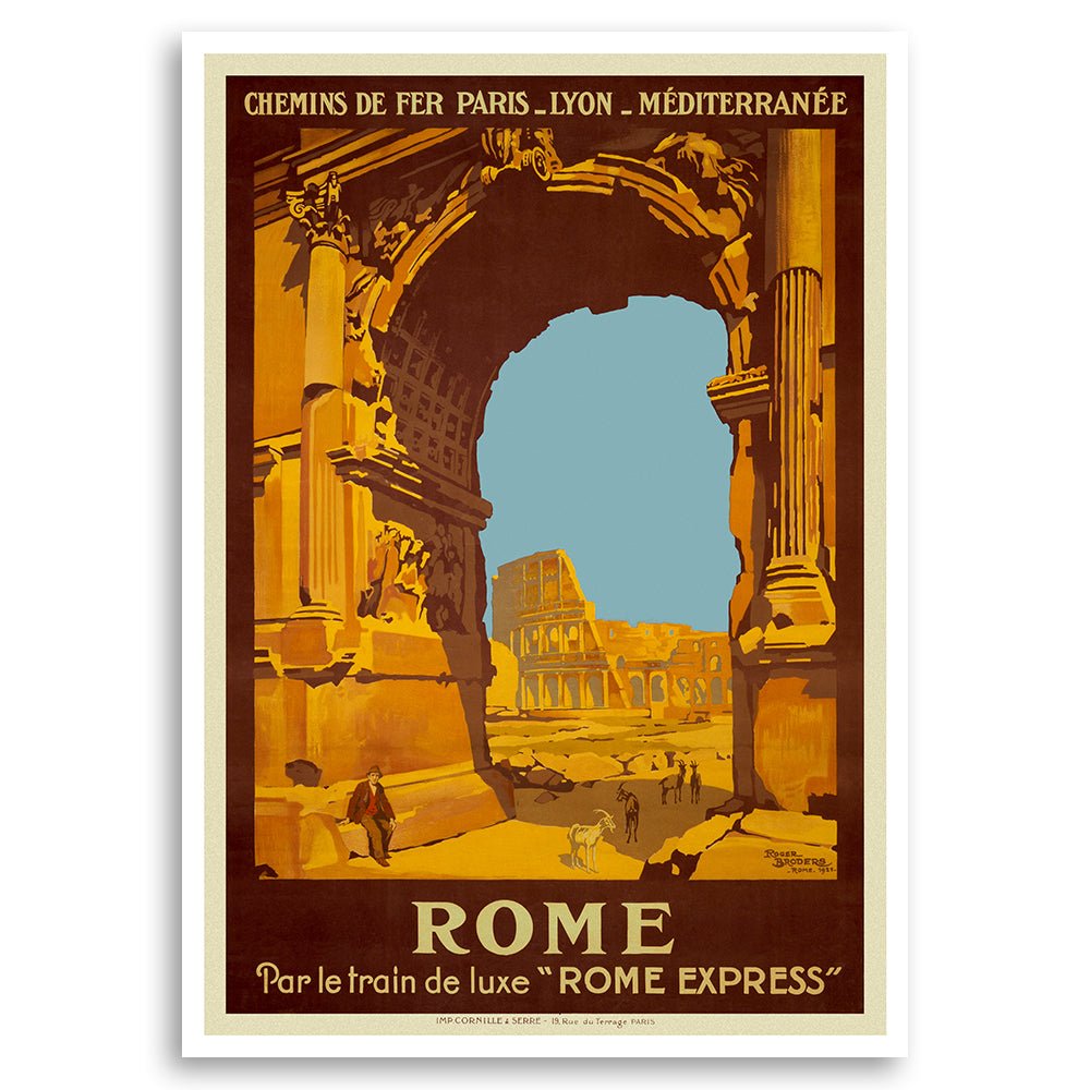 Rome Par le Train de Luxe Rome Express