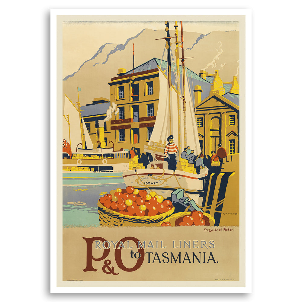 P&O Royal Mail Liners to Tasmania 1938