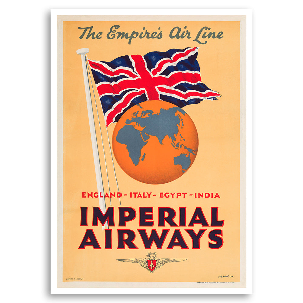 England Italy Egypt India - The Empires Air Line Imperial Airways
