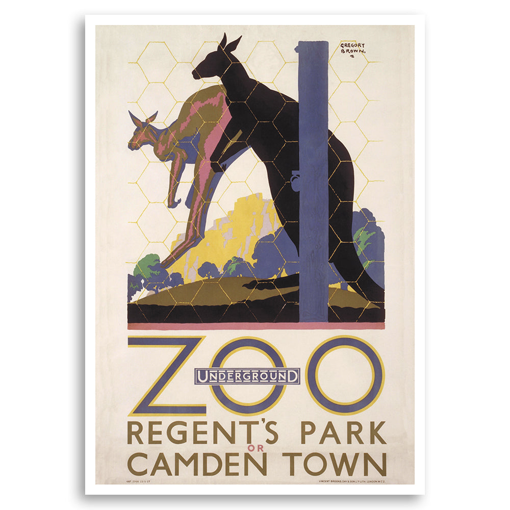 Zoo Underground Regents Park or Camden Town