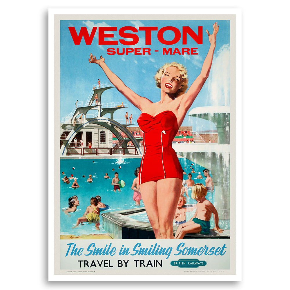 Weston Super Mare - The Smile in Smiling Somerset - British Railways